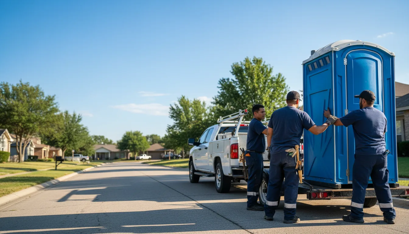 Portable Toilet Rental in Naples, TX near me
